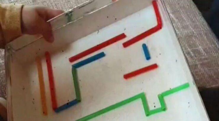 Η Νατάσα Τούρζα μας δίνει inspo πώς να φτιάξουμε handmade λαβύρινθο για τα παιδιά