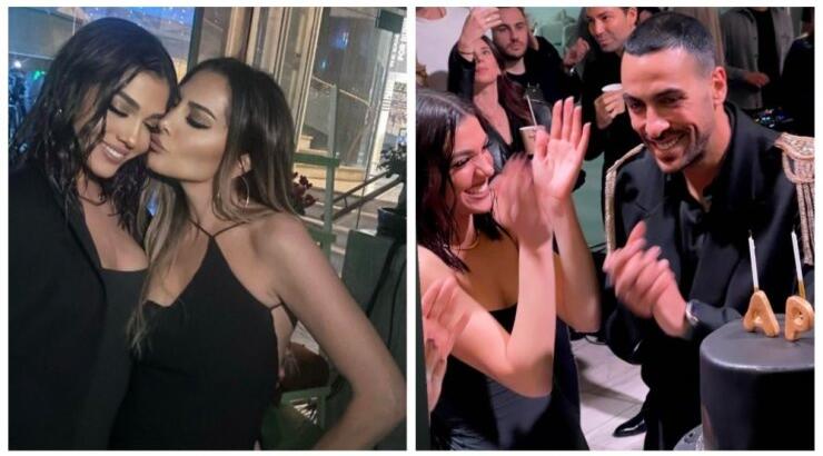 Δέσποινα Βανδή: Με την κόρη της και τον σύντροφό της στο πάρτι του καταστήματός του [εικόνες]