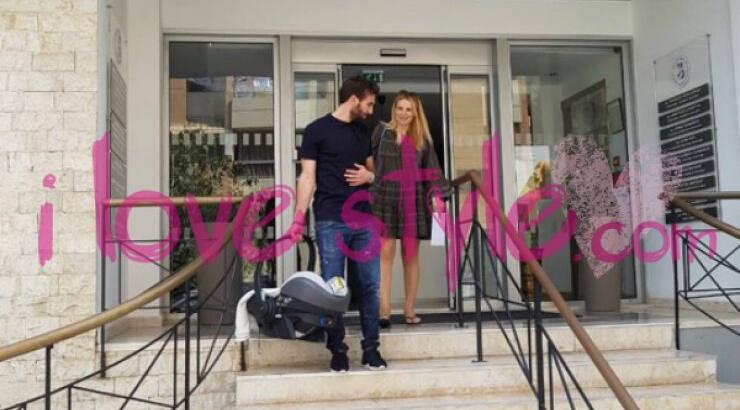 Η έξοδος της Χριστιάνας Αριστοτέλους από την κλινική και ο ενθουσιασμός του Γιώργου Εφραίμ για τον ερχομό της κορούλας τους!