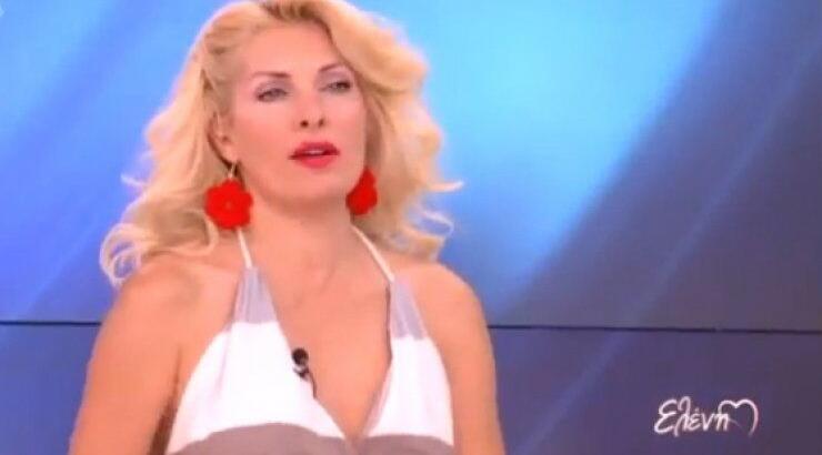 Χτύπησε η Ελένη Μενεγάκη την ώρα που έμπαινε στο πλατό!