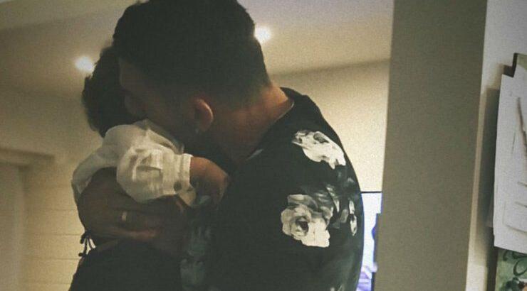 Γιώργος Μερκής: Πρωινά παιχνίδια στο σπίτι με τον μικρό Λαμπρινό! 