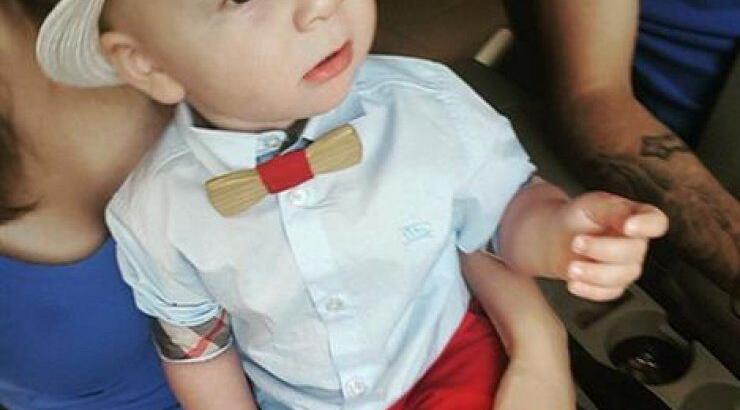 Η βάφτιση του γιου Ελληνίδας καλλονής! [εικόνες]