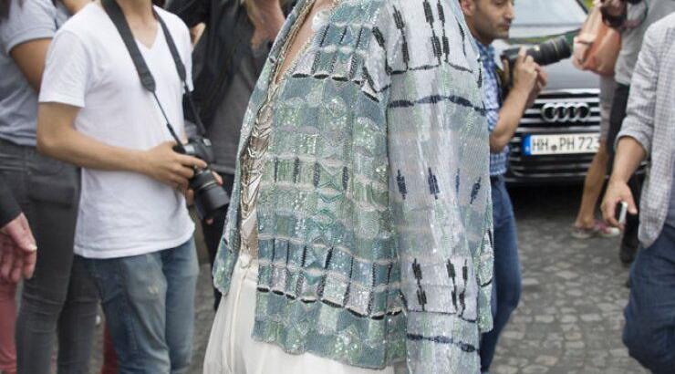 H Milla Jovovich στο show του Giorgio Armani!