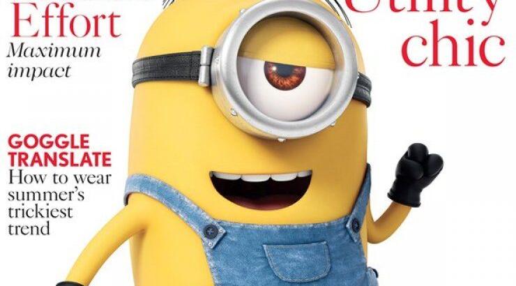 Τα Minions στο εξώφυλλο της Vogue [Βίντεο]