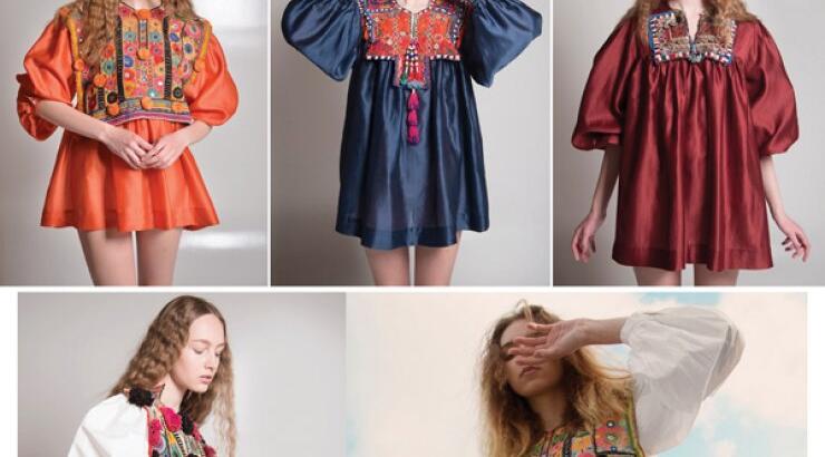 Με τις limited edition folk-chic μπλούζες της Ramona Filip!