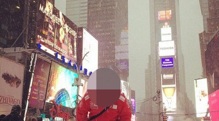 Ποιος επώνυμος Κύπριος βρίσκεται στη χιονισμένη Νέα Υόρκη!