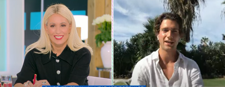 Μαρία Μπακοδήμου: Η πρώτη τηλεοπτική συνάντηση με τον γιο της, Νικήτα, στην εκπομπή της [βίντεο]