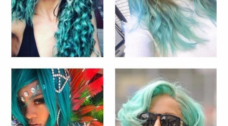 Οι πιο τολμηρές! Επώνυμες που έβαψαν τα μαλλιά τους… μπλε!