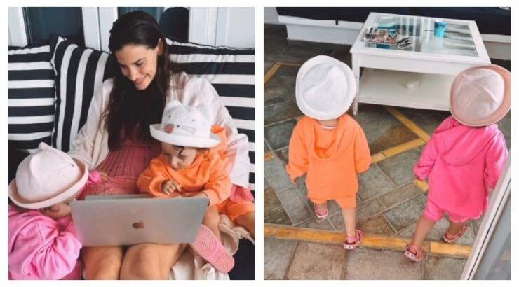 Τανιμανιδάκια εν δράσει: Ο διάλογος που είχαν οι δίδυμες παίζοντας με το laptop της μαμάς