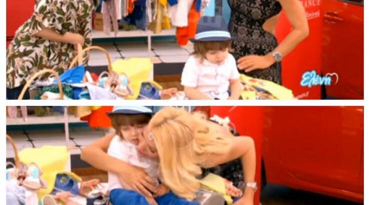 Απίστευτο περιστατικό! Κοιμήθηκε μωρό στην εκπομπή της Μενεγάκη [βίντεο]