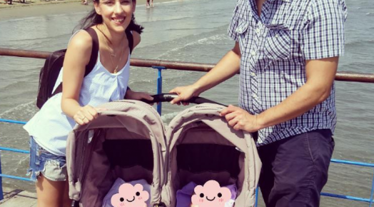 Έγκυος ξανά η σύζυγος του Γιώργου Ρούσσου δύο μήνες μετά των ερχομό των διδύμων τους;