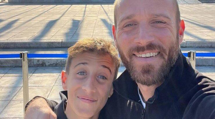 Νεκτάριος Αλεξάνδρου: Night out με τον μεγάλο του γιο, Έκτορα [εικόνα]