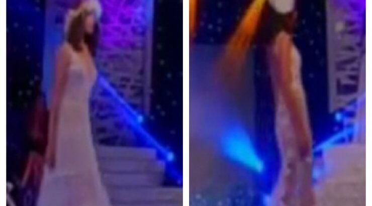 Το ατύχημα διαγωνιζόμενης Star Κύπρος 2016: Πιάστηκε το νυφικό της στην σκηνή και...