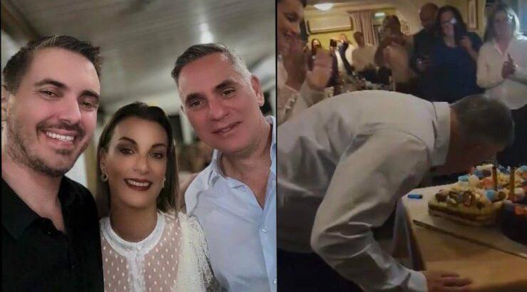 Νικόλας Παπαδόπουλος: Γιόρτασε τα 50 με τον Μιχάλη Χατζηγιάννη να του τραγουδά [βίντεο]