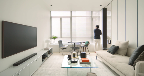 Ένα λιτό και κομψό διαμέρισμα 55τ.μ., σαν σουίτα ξενοδοχείου