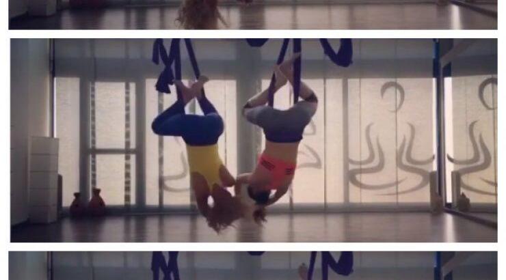 Επώνυμη Ελληνίδα χορεύει κρεμασμένη από σχοινιά! [βίντεο]