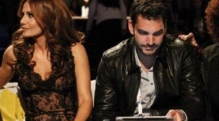 Συγκινημένη στην αγκαλιά του καλού της η Δέσποινα Ολυμπίου