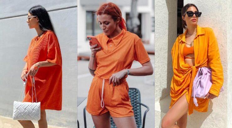 3 fashion girls σου δείχνουν πώς να φορέσεις το πορτοκαλί
