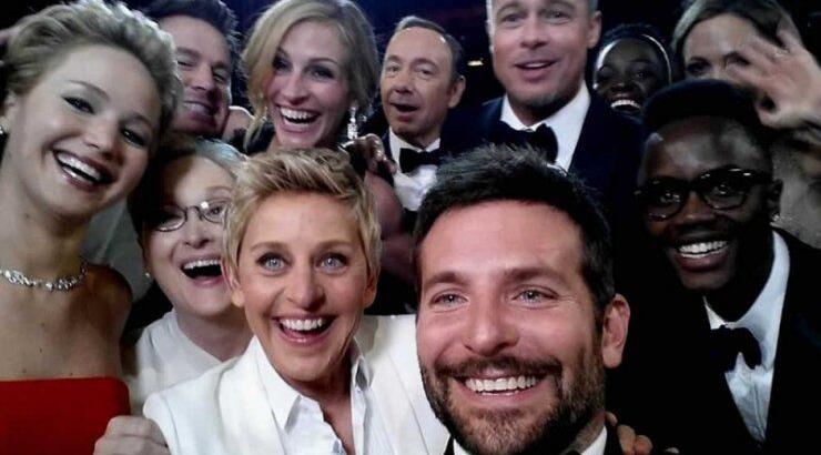 Έργο τέχνης η οσκαρική selfie 