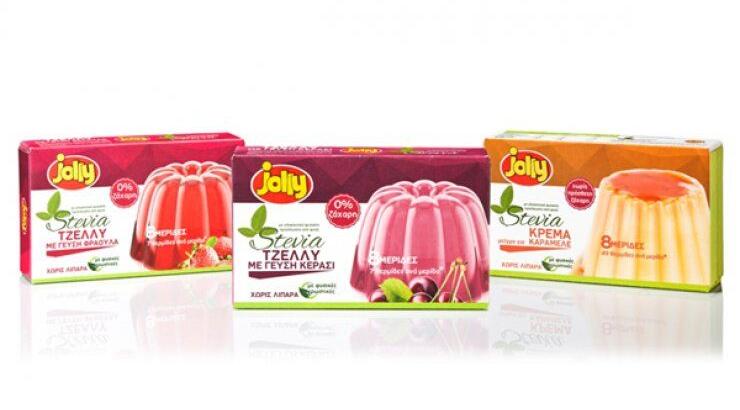 Νέα σειρά της Jolly με stevia