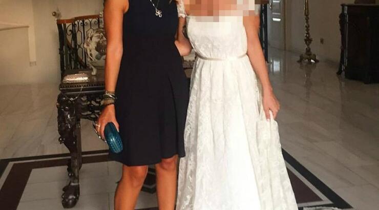 Ανέβηκε τα σκαλιά της εκκλησίας Κύπρια socialite