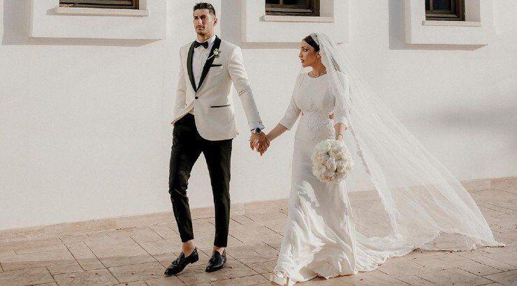 Κωνσταντίνος – Άντρεα Παναγή: Οι πρώτες δηλώσεις έξω από την εκκλησία αμέσως μετά τον γάμο [βίντεο]