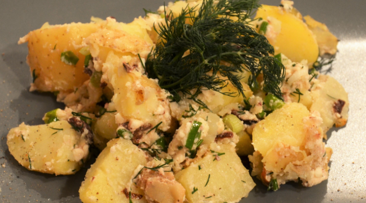 Πατατοσαλάτα από τη Μολδαβία