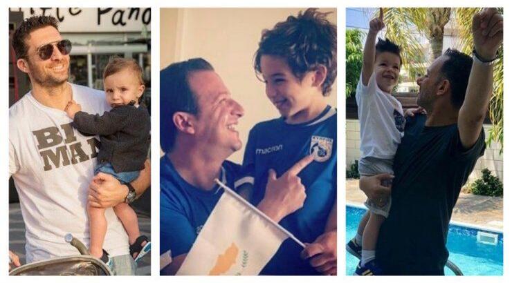 Γνωστοί μπαμπάδες του νησιού μας που φόρεσαν ίδιο μαγιό με τους γιους τους! [εικόνες]