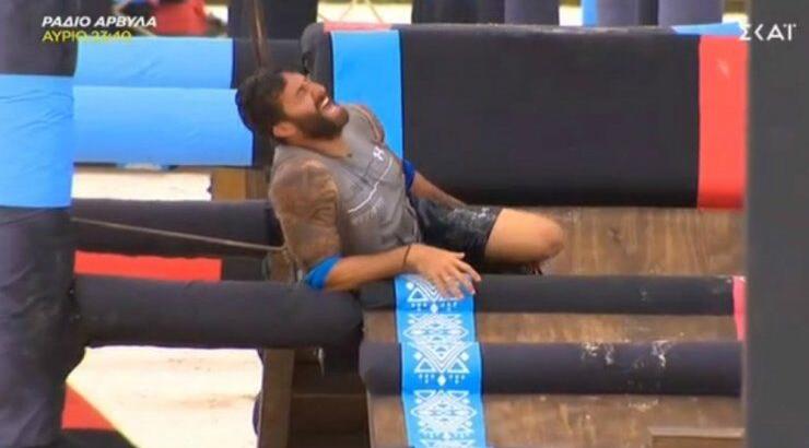 Κυριάκος Πελεκάνος: Ο άσχημος τραυματισμός του στο αγώνισμα ασυλίας 