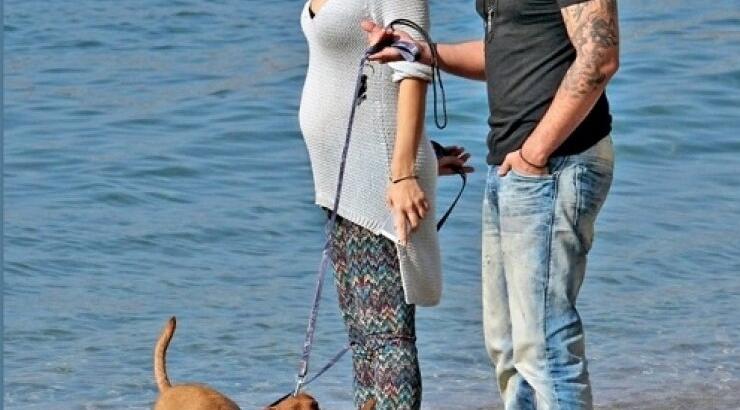 Μαριάντα Πιερίδη: Με φουσκωμένη κοιλιά στον τέταρτο μήνα της εγκυμοσύνης της