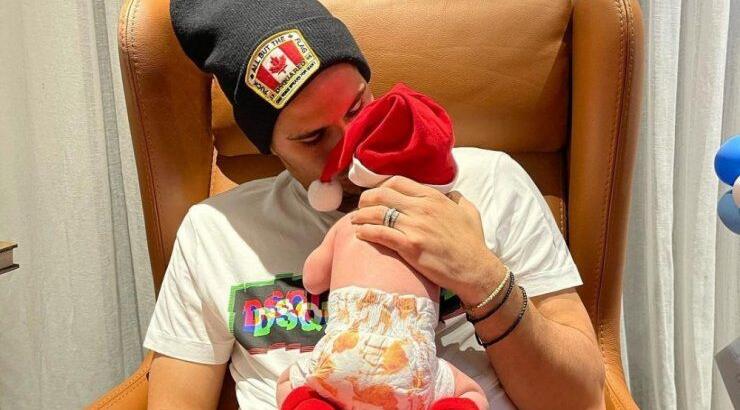 Πιέρος Σωτηρίου: Το πρωινό ξύπνημα στην αγκαλιά του γιου του [εικόνα]