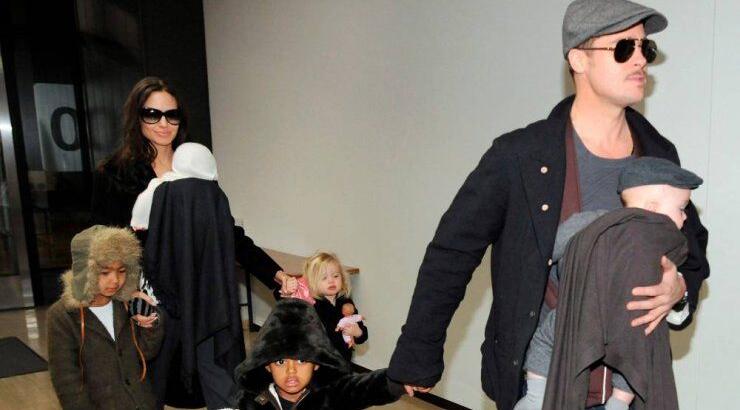 Brad Pitt: Το δικαστήριο αποφάσισε κοινή επιμέλεια για τα έξι παιδιά με την Angelina Jolie!