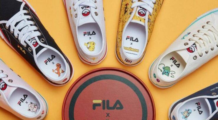 Η αθλητική μάρκα Fila κυκλοφόρησε μια κολεξιόν με Pokémon sneakers