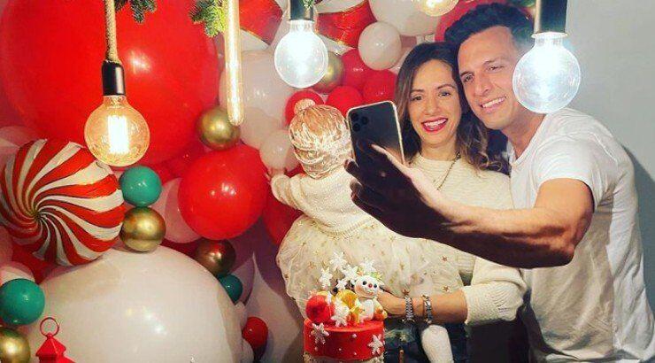 Πούμπουρας – Θεοχαρίδη: Η κόρη τους, Κύνθια έγινε 2 ετών! [εικόνες]