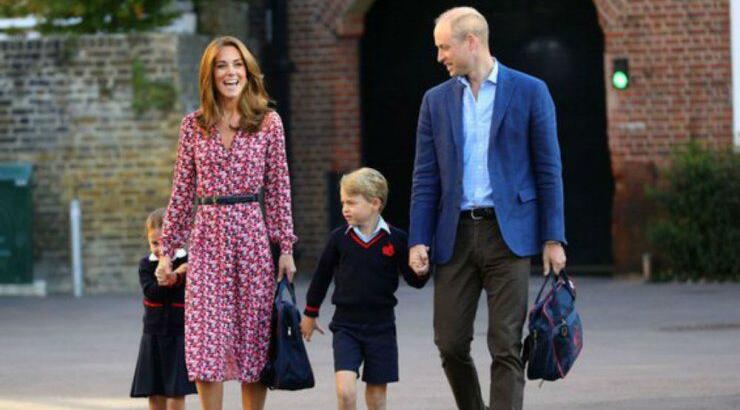 Η πριγκίπισσα Charlotte πήγε σχολείο σήμερα για πρώτη φορά [εικόνες]