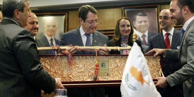 Βασιλιάς και Πρωθυπουργός Ιορδανίας υποδέχονται Αναστασιάδη 