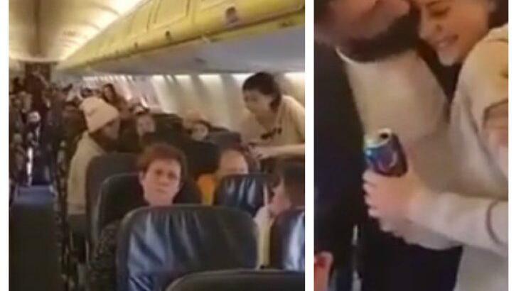 Πρόταση γάμου στα 35000 πόδια από νεαρό Κύπριο