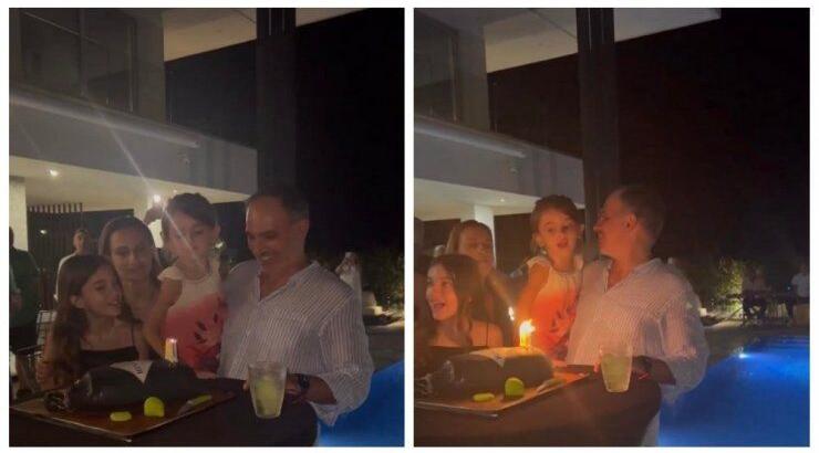 Γωγώ Αλεξανδρινού: Το πάρτι για τα γενέθλια του συζύγου της – Αγκαλιά με τις δύο του κόρες!