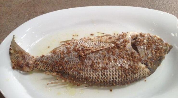 Ψάρι με κόλιανδρο