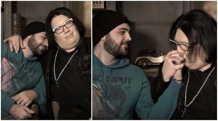 Ανδρέας Ευαγγελόπουλος: Ξαναπαντρεύτηκε τον σύντροφο του - Οι τρυφερές στιγμές on camera