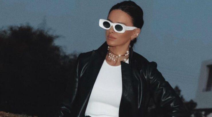 Βρήκαμε το κομψό δερμάτινο σύνολο της Ramona Filip! 