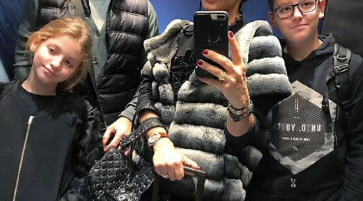 Ramona Filip – Χριστόφορος Τορναρίτης: Με τα παιδιά τους για σκι στην Ελβετία! [εικόνες]