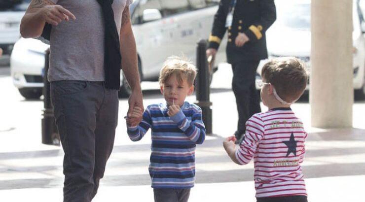 Δείτε τον Ricky Martin με τους γιους του!