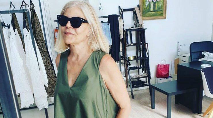 Ρούλα Γεωργιάδου: Το matchy - matchy outfit με την εγγονή της [εικόνα]