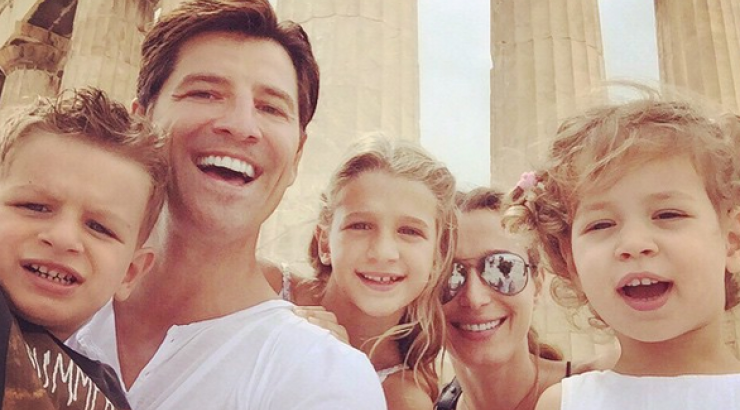 Ρουβάς-Ζυγούλη: Η φωτογραφία με τα παιδιά τους που τρέλανε το Instagram!