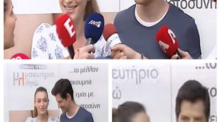 Ρουβάς – Ζυγούλη: Η αποκάλυψη για το όνομα του νεογέννητου γιου τους στην έξοδο από το μαιευτήριο!