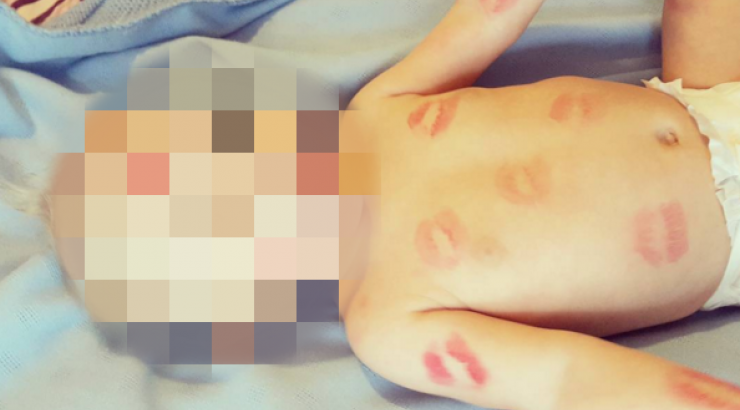 Ποια επώνυμη Κύπρια γέμισε φιλιά τον μπέμπη της;