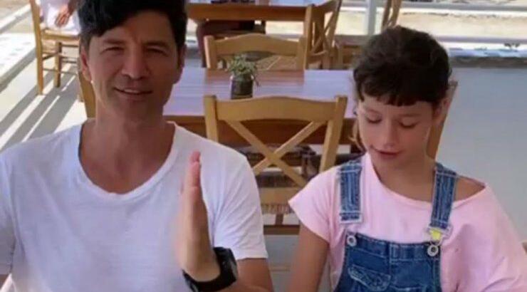Σάκης Ρουβάς: Το χαριτωμένο βίντεο με την κόρη του Αριάδνη και η συγκλονιστική ομοιότητα μεταξύ τους
