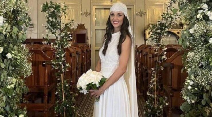 Βασιλική Σαλαμπάση: Η σύζυγος Γιώρκα ευχαρίστησε δημόσια την Κύπρια σχεδιάστρια για το νυφικό της  