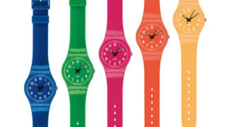 Metalized collection by Swatch